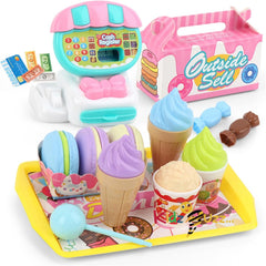 Kids Mini Toy Till Cash Register, Pretend Play Toys