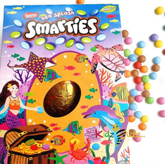 Smarties Extra Large Easter Egg - Nestle Milk Chocolate Sea Splash Chocolate Easter Egg 226g