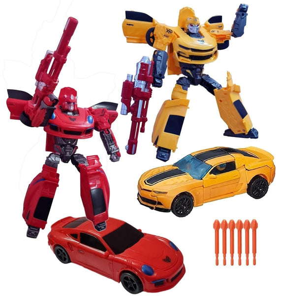 2 in 1 Transformation Robot to Car Deformation Robot Toys for Kids