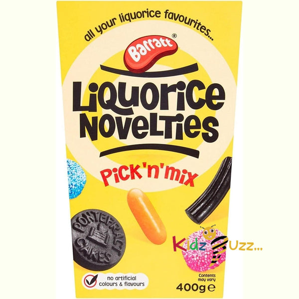 Barratt Liquorice Novelties Pick N Mix Box 400g