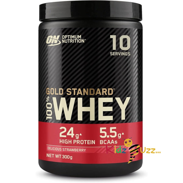 Optimum Nutrition Gold Standard Protein Powder Strawberry Flavor 1 X 300g