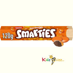 Smarties Orange Milk Chocolate Giant Tube 120g Pack of 15