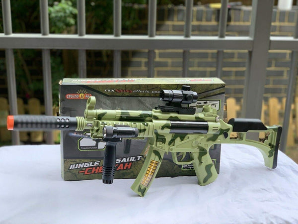 Jungle Assault Cheetah Sniper Camo Toys Gun