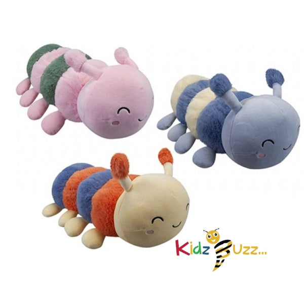 14" Ultra Soft Cute Baby Caterpillar 3 Assorted Color