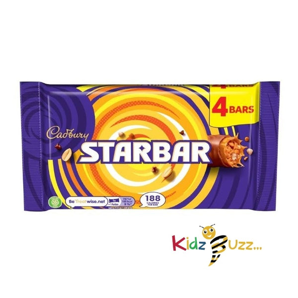 Cadbury Starbar Chocolate Multipack 4x37g Pack Of 3