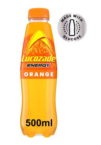 Lucozade Energy Orange 500ml X 24