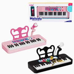 Baoli Children′s Melody Electronic Organ, 37 Keys Piano Toy with Mic, Musical Learning Toy for Toddlers