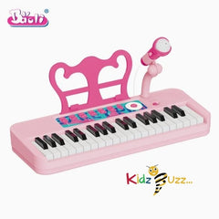 Baoli Children′s Melody Electronic Organ, 37 Keys Piano Toy with Mic, Musical Learning Toy for Toddlers