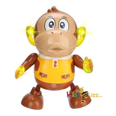 Swinging Monkey With Light & Sound Toy For Kids