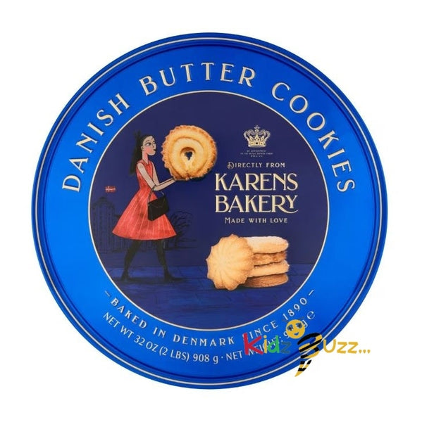 Karens Bakery Danish Butter Cookies 908g