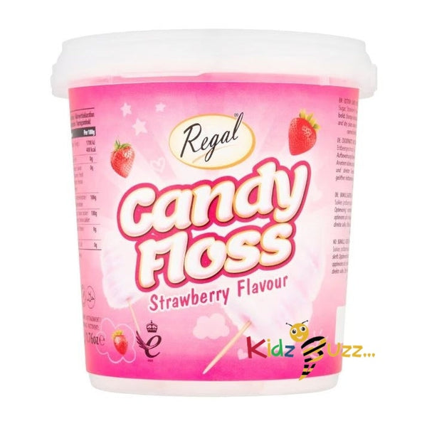 Regal Candy Floss Strawberry Flavour 50g X 4