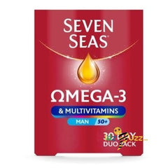 Seven Seas Omega-3 & Multivitamins Man 50+ 2x 60COUNT