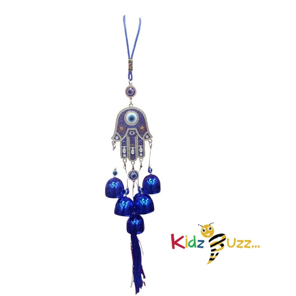 Evil Eye SVS814 IND-Evil Eye Wall Hanging Wind Chime