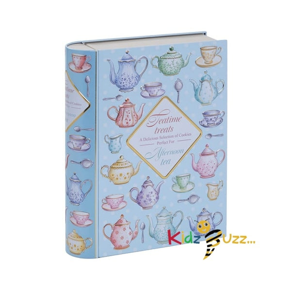 Christmas Biscuit Tin Gift Set - The Book of Teatime Treats