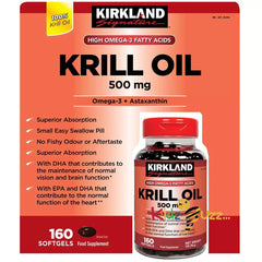 Signature Krill Oil 500mg 160 capsules