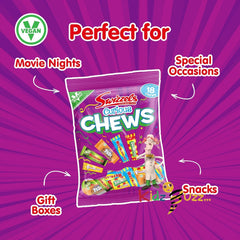 Swizzles CURIOUS CHEWS 12X135G DELICIOUS CHEWY SWEETS