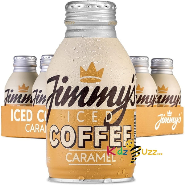Jimmy's Iced Coffee Caramel BottleCan (12 x 275 ml) - kidzbuzzz