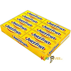 WRIGLEY'S JUICY FRUIT Chewing Gum Bulk Pack - 20 x 5 Stick - 13.5g Juicy Fruit Chewing Gum , BB:11/2024