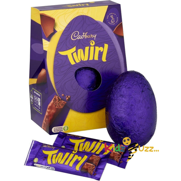 Cadbury Twirl Easter Egg 198G Great Easter Sweet Treat Chocolate Egg Pack Of 2