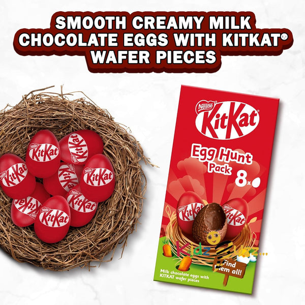 Kit Kat Milk Chocolate Easter Egg Hunt Box 120g Perfect For Easter Egg Gift