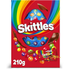 2 X Skittles Large Egg 210g-Elevate Your Easter Celebrations With The Playful & Lively Spirit Of Skittles