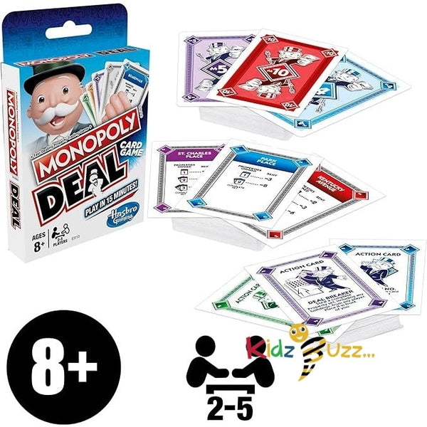 Uno Monopoly White Card Game