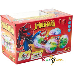 R/C Spiderman Stunt Car- High Quality Stunt Car For kids