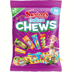 Swizzles CURIOUS CHEWS 12X135G DELICIOUS CHEWY SWEETS