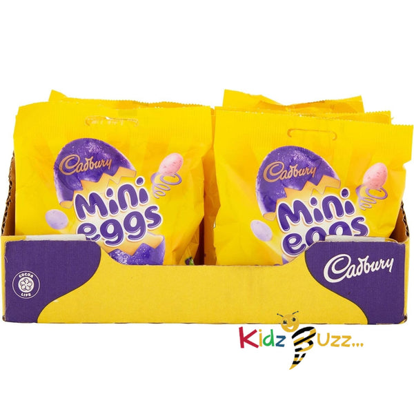 Cadbury Mini Eggs Easter Chocolate Bag, 80 g, Pack of 24