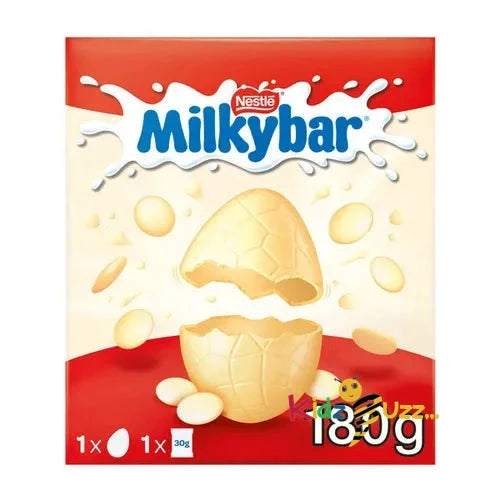 Milkybar White Chocolate Large Easter Egg 180g - Perfect Gift For Easter Occassions