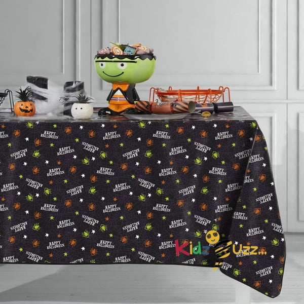 Hallow Scream Wipe Clean Table Cover - Spider