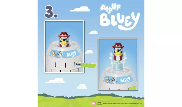 Tomy Pop Up Bluey Activity Game