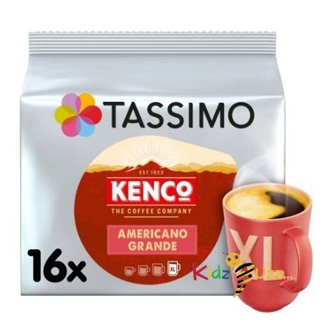 Tassimo Kenco Americano Grande Coffee Pods X16 144G