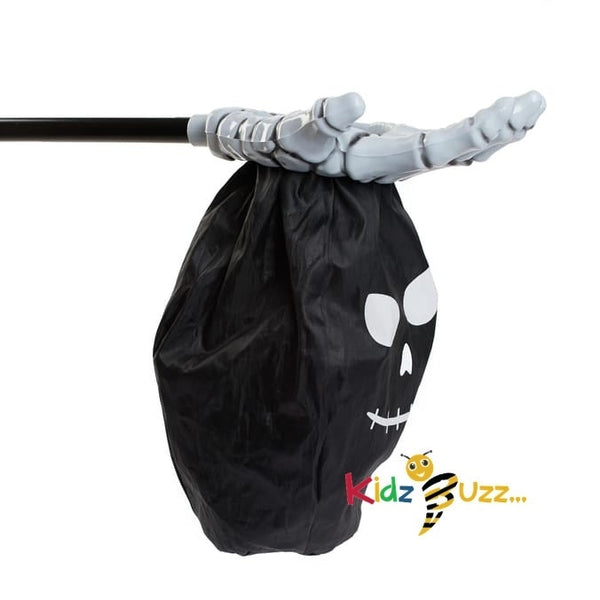 Treats in Style With This Skeleton Hand Halloween Scream Skeleton Loot Bag