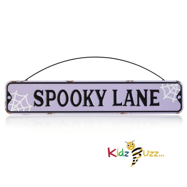 Halloween Metal Sign