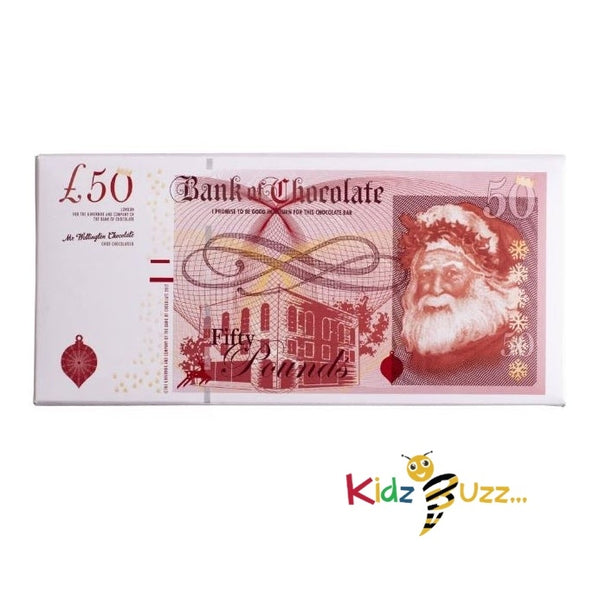 Milk Chocolate £50 Note 100G Pack Of 3