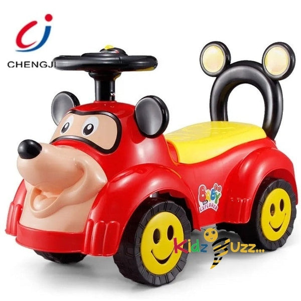 Sliding Kids Ride On Car With Music, Baby Plastic Ride Car Baby Toys - Best Birthday Gift