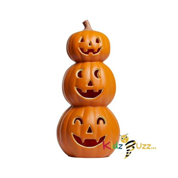 Haunted House 3 Tier LED Light Up Pumpkin