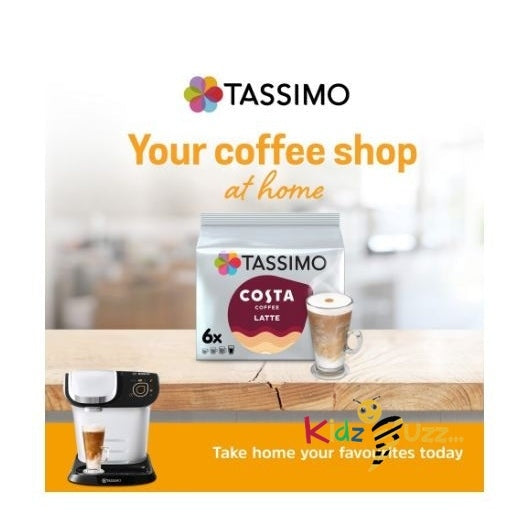 Tassimo Costa Latte 6 Pack 167.4G