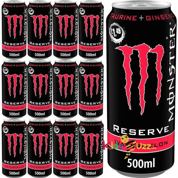 Monster Reserve Watermelon Drink 12 X 500ML