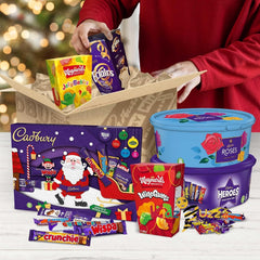 Cadbury Christmas Hamper Gifts - Heroes, Roses, Selection Box, Candy Cartons