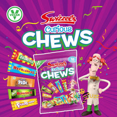 Swizzles CURIOUS CHEWS 12X135G DELICIOUS CHEWY SWEETS