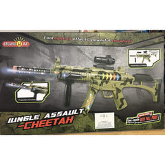 Jungle Assault Cheetah Sniper Camo Toys Gun