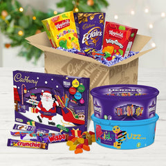 Cadbury Christmas Hamper Gifts - Heroes, Roses, Selection Box, Candy Cartons