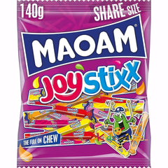 HARIBO MAOAM Joystixx Sweets Sharing Bags Case 14 x 140g