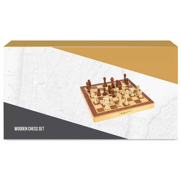 Garry Kasparov Wooden Chess Set