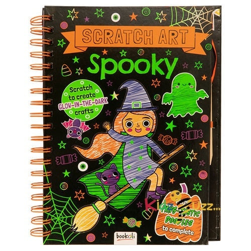 Scratch Art Spooky- Art & Craft For Kids