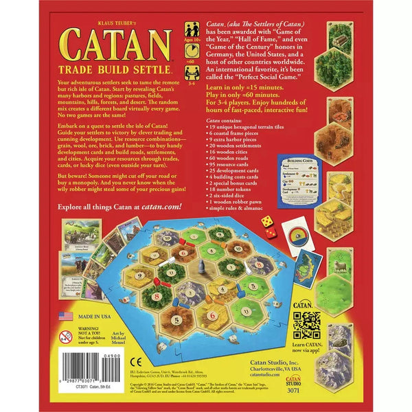 Catan Legendary Board Game For Kids 10+ years