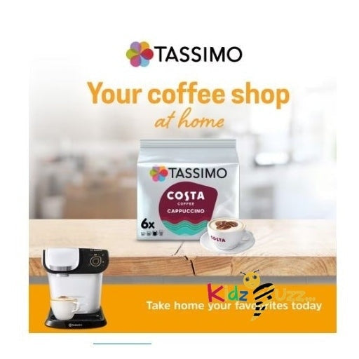 Tassimo Costa Cappuccino Pods 6 Pack 210G