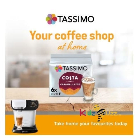 Tassimo Costa Caramel Latte Coffee Pods X6 203.4G